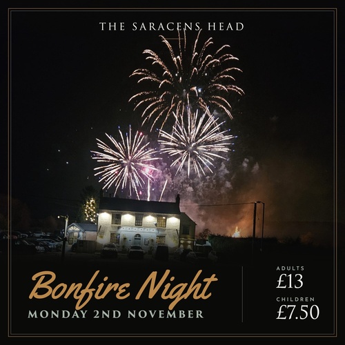 Bonfire Night at The Saracens Head